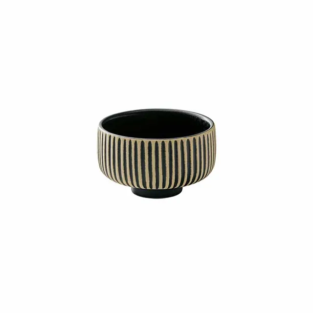 Artis Nara Black White petit bol 8 cm noir blanc