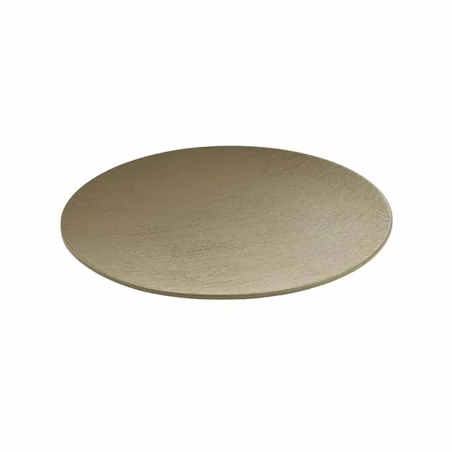 Artis Brush Cream assiette plate 22 cm crème