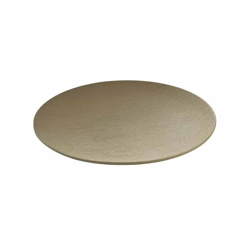 Artis Brush Cream assiette plate 22 cm crème