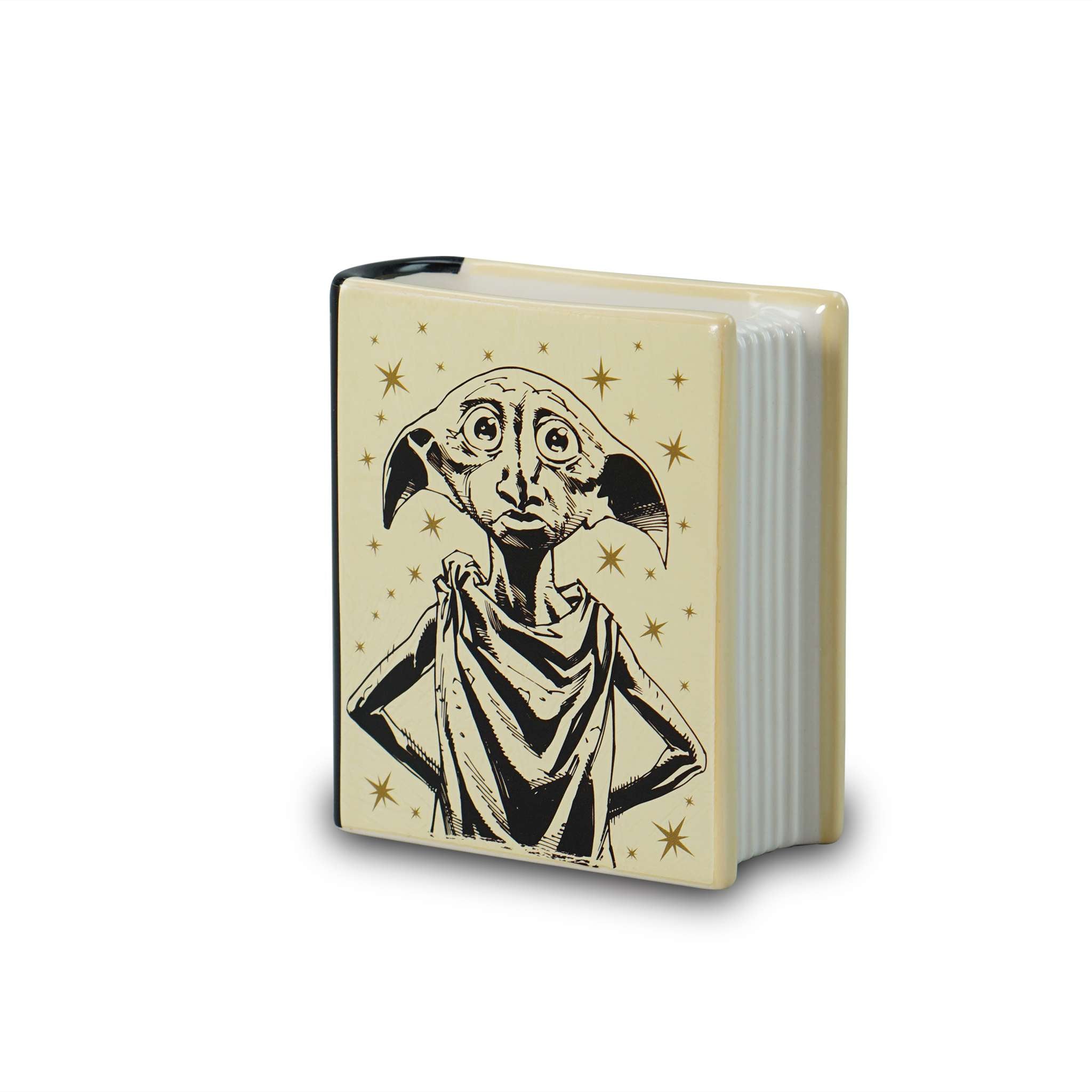Harry Potter Dobby pot céramique livre blanc 10 cm