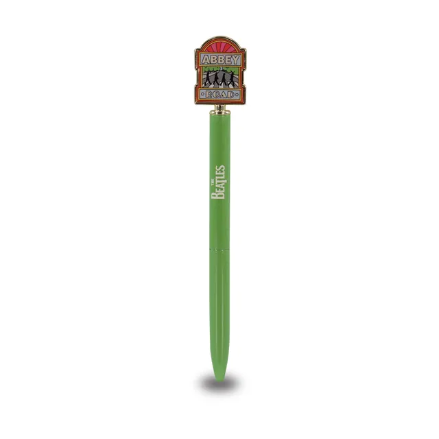 The Beatles Abbey Road stylo métal vert