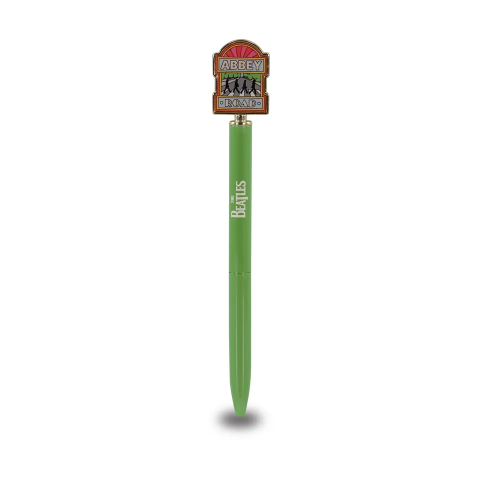 The Beatles Abbey Road stylo métal vert