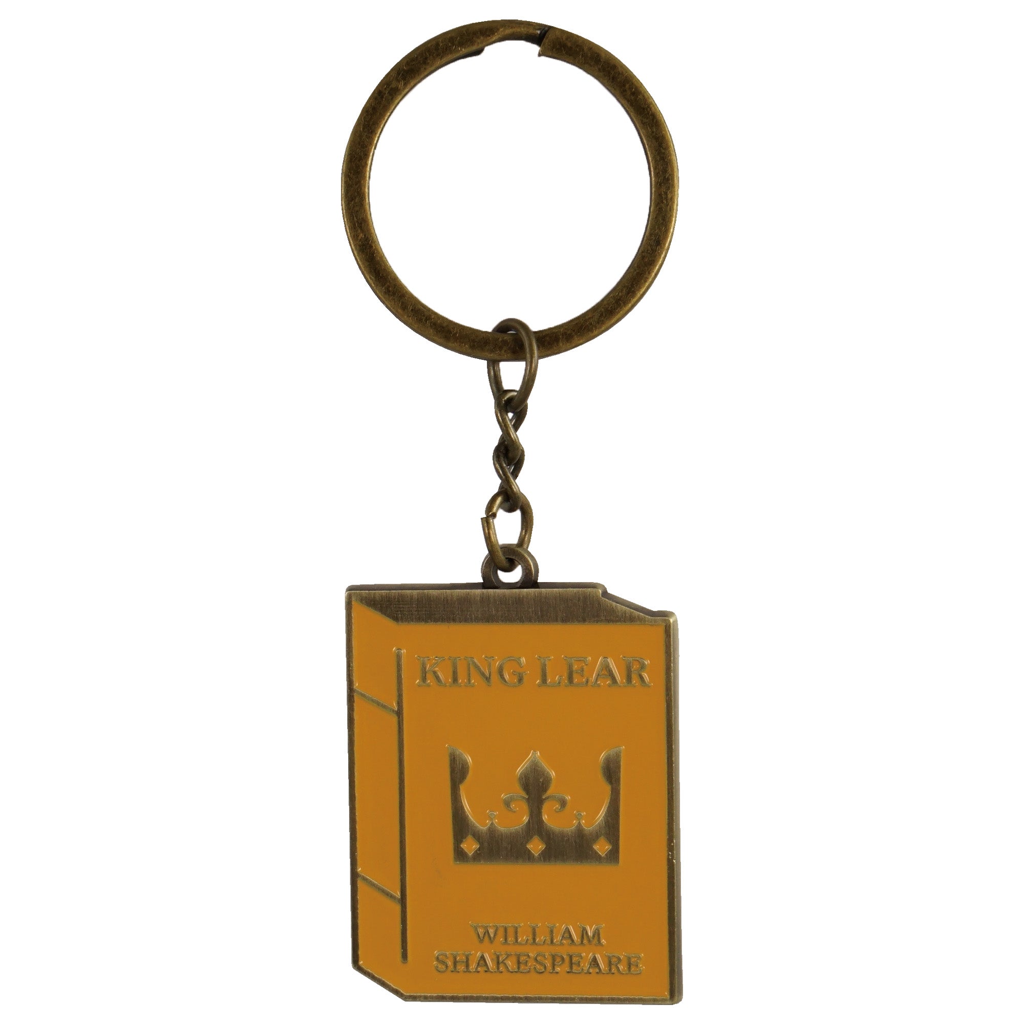 HMB Shakespeare King Lear porte-clés métal jaune