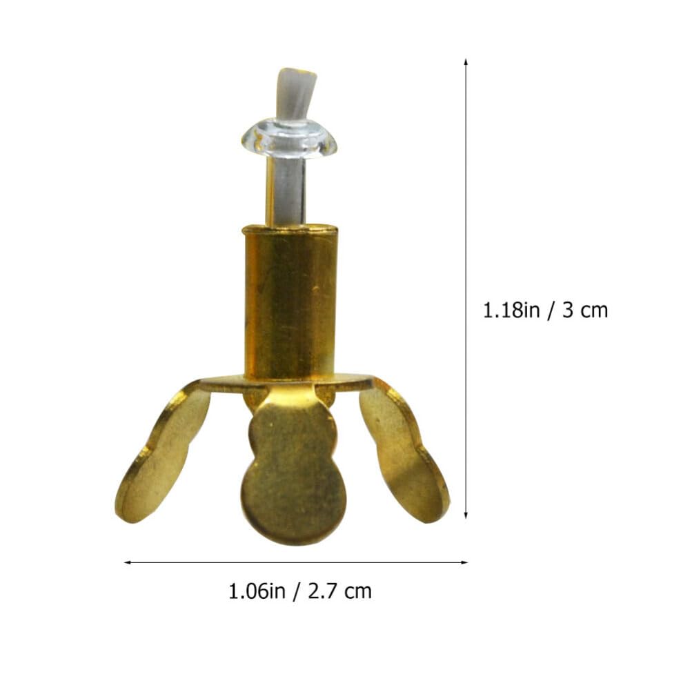 Alipis Porte-Mèche Lampe à Huile Verre Lot de 6