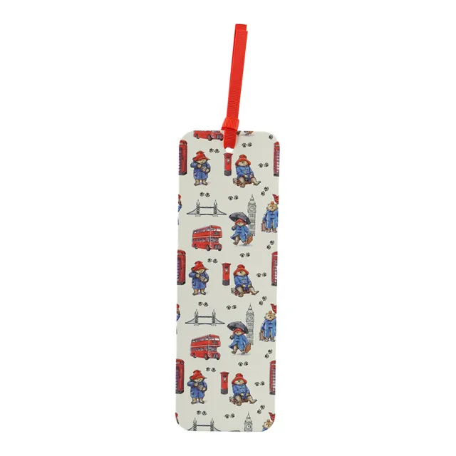 Paddington London marque-page papier blanc 18 cm