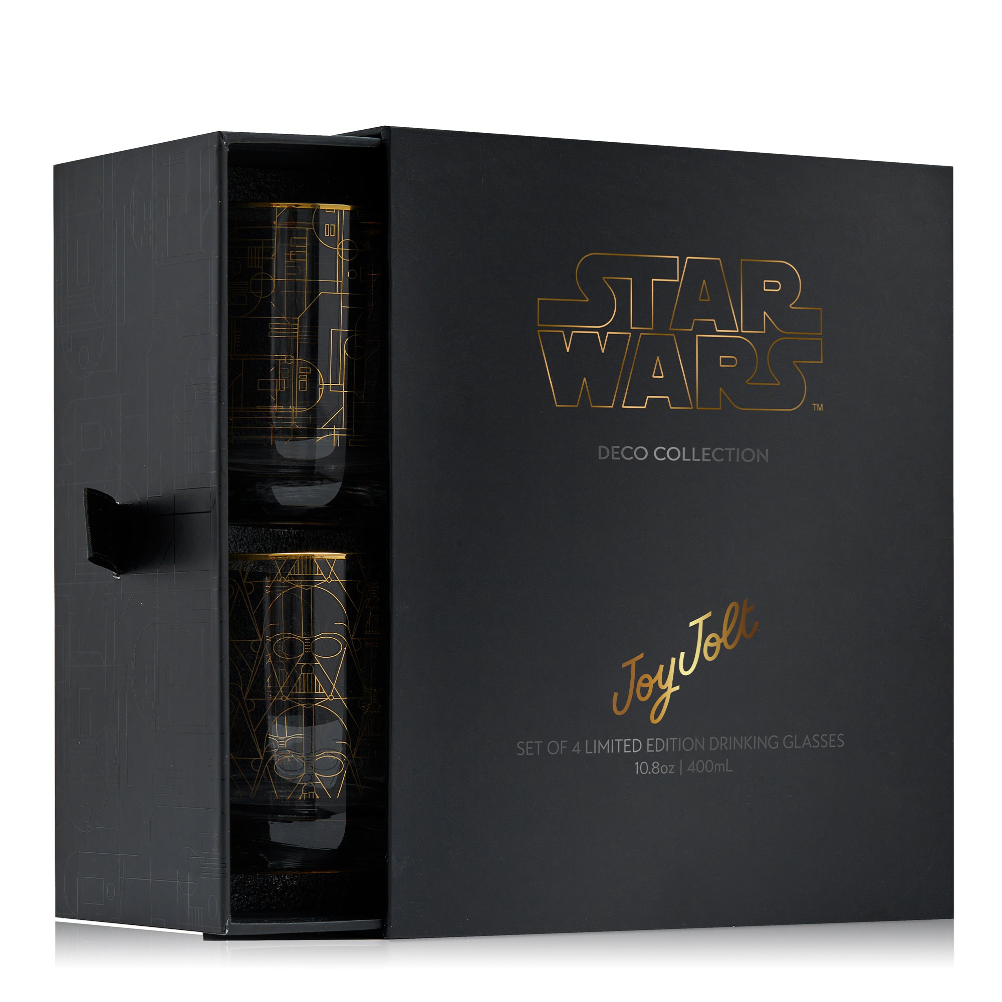JoyJolt Star Wars Deco Verres Whisky 30 cl Lot 4