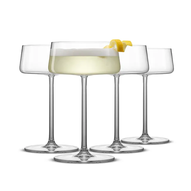 JoyJolt Aura verres coupe cocktail 28 cl lot 4