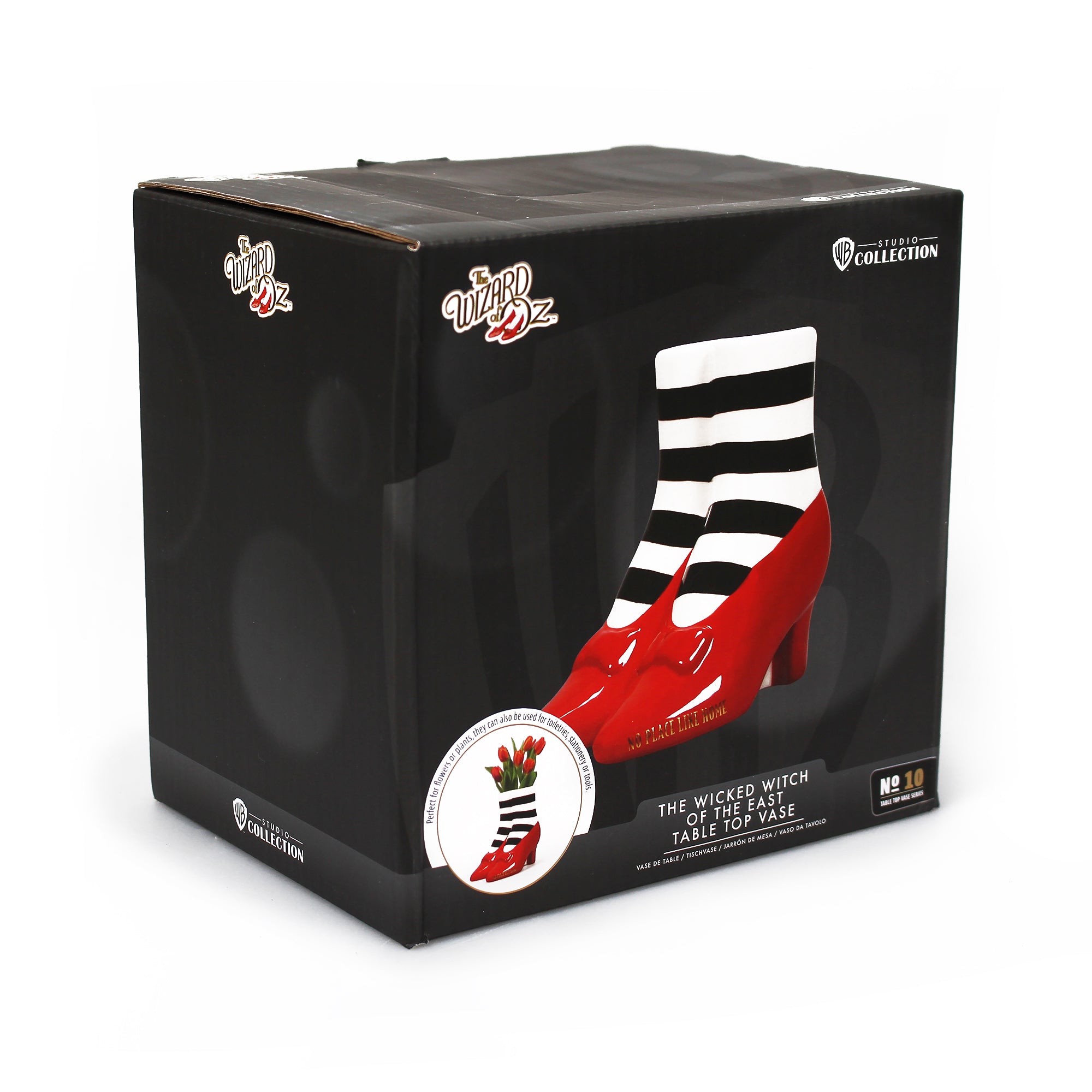 Wizard of Oz Wicked Witch vase céramique 16cm rouge