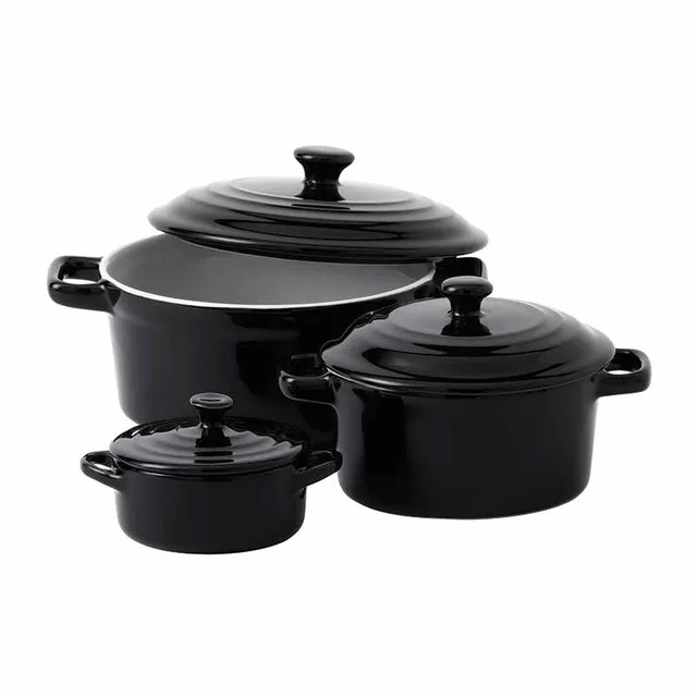 Artis MiniNova cocotte couvercle noire 13 cm