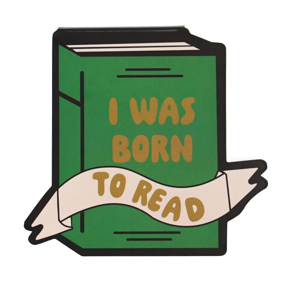 HMB Pulteney Press Born to Read carnet poche vert