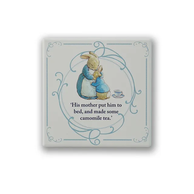 Peter Rabbit Mother's Hug dessous de verre céramique