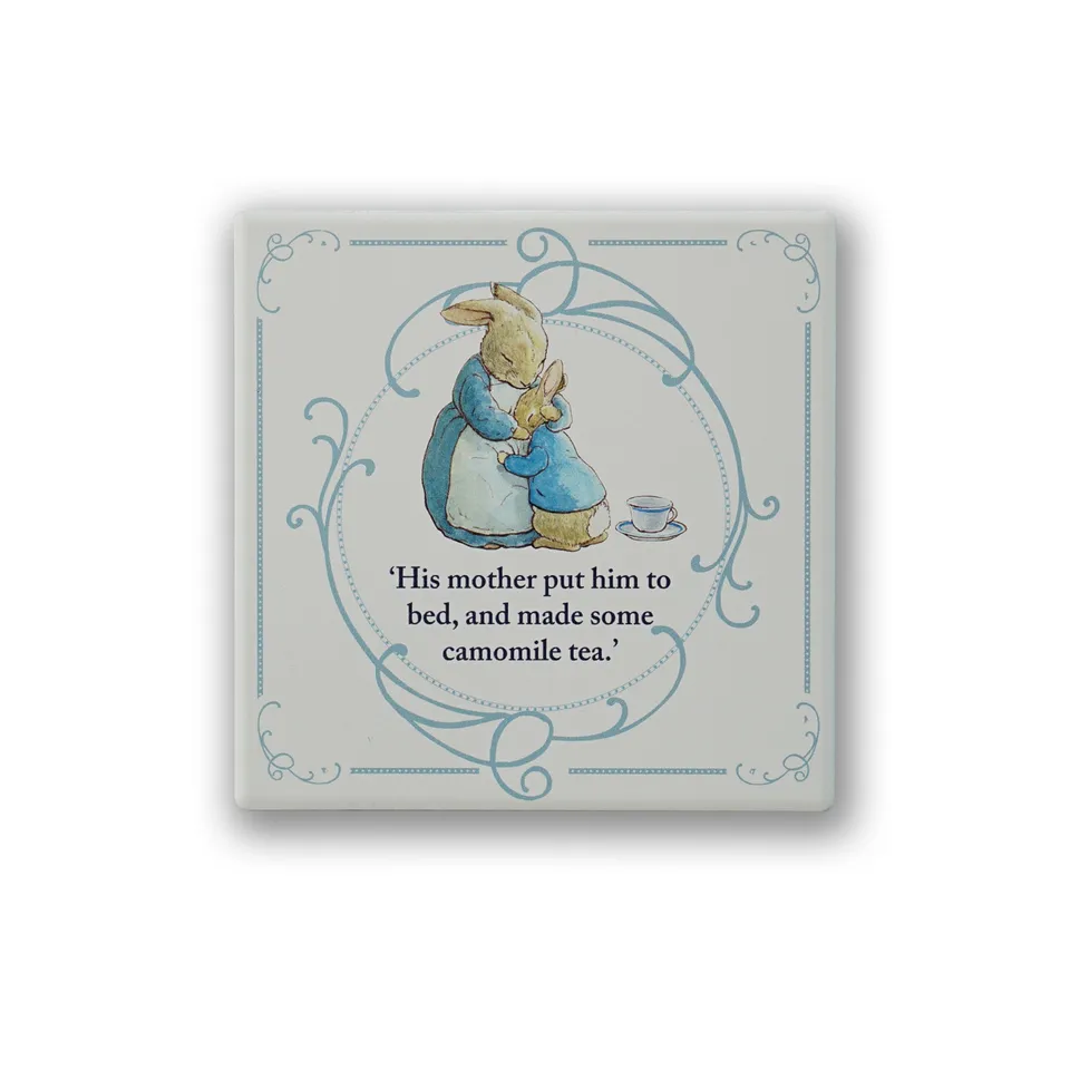 Peter Rabbit Mother's Hug dessous de verre céramique