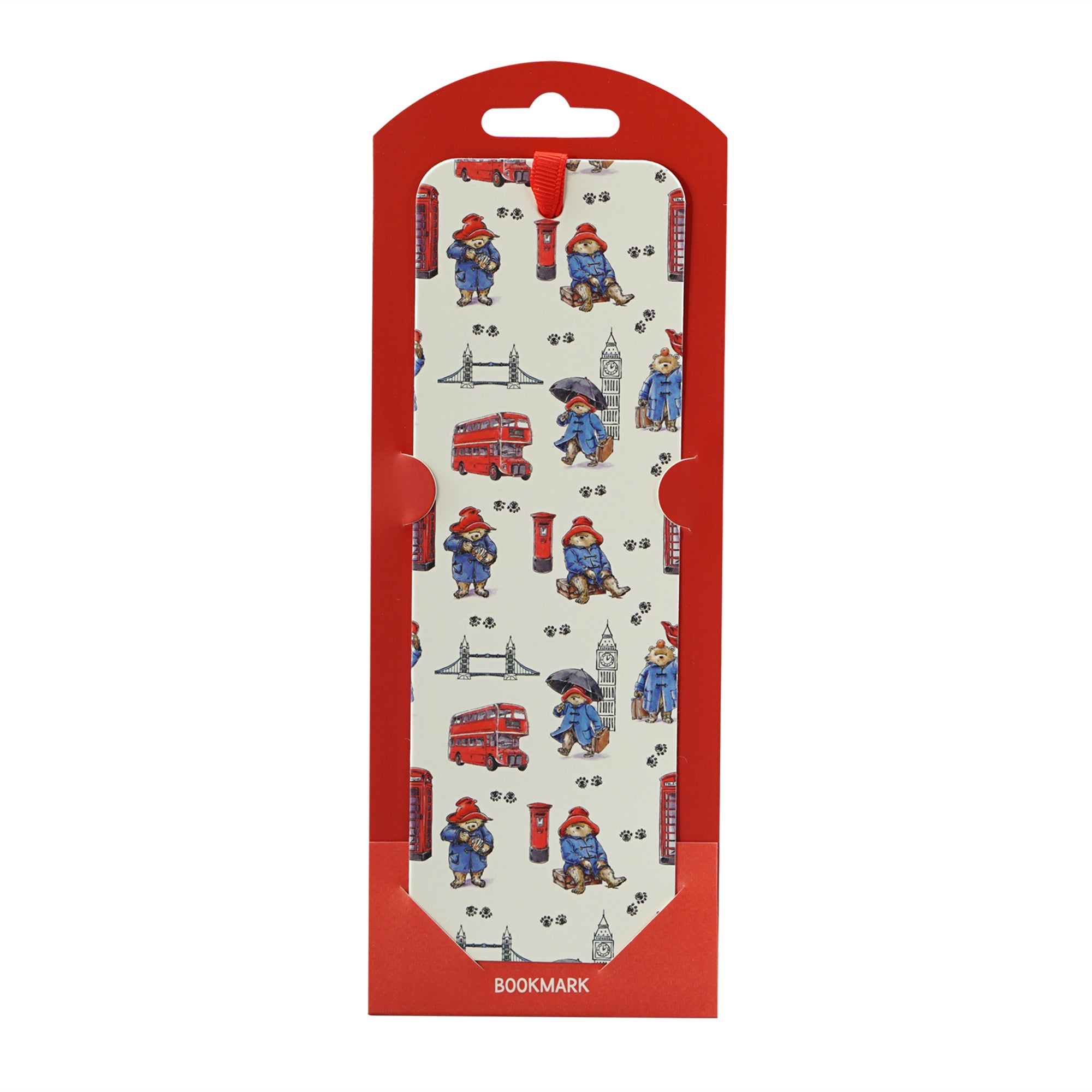 Paddington London marque-page papier blanc 18 cm