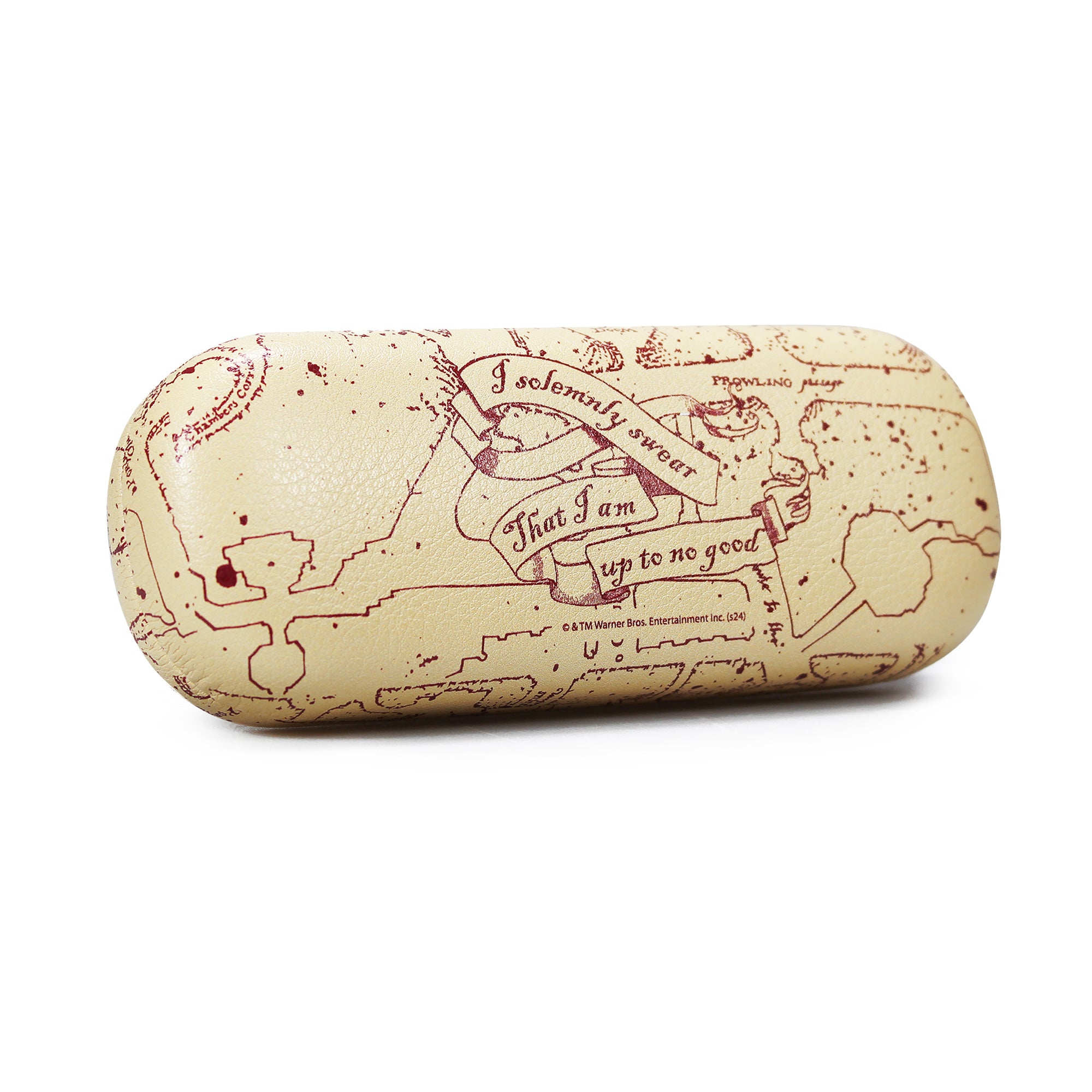 Harry Potter Carte du Maraudeur étui à lunettes rouge
