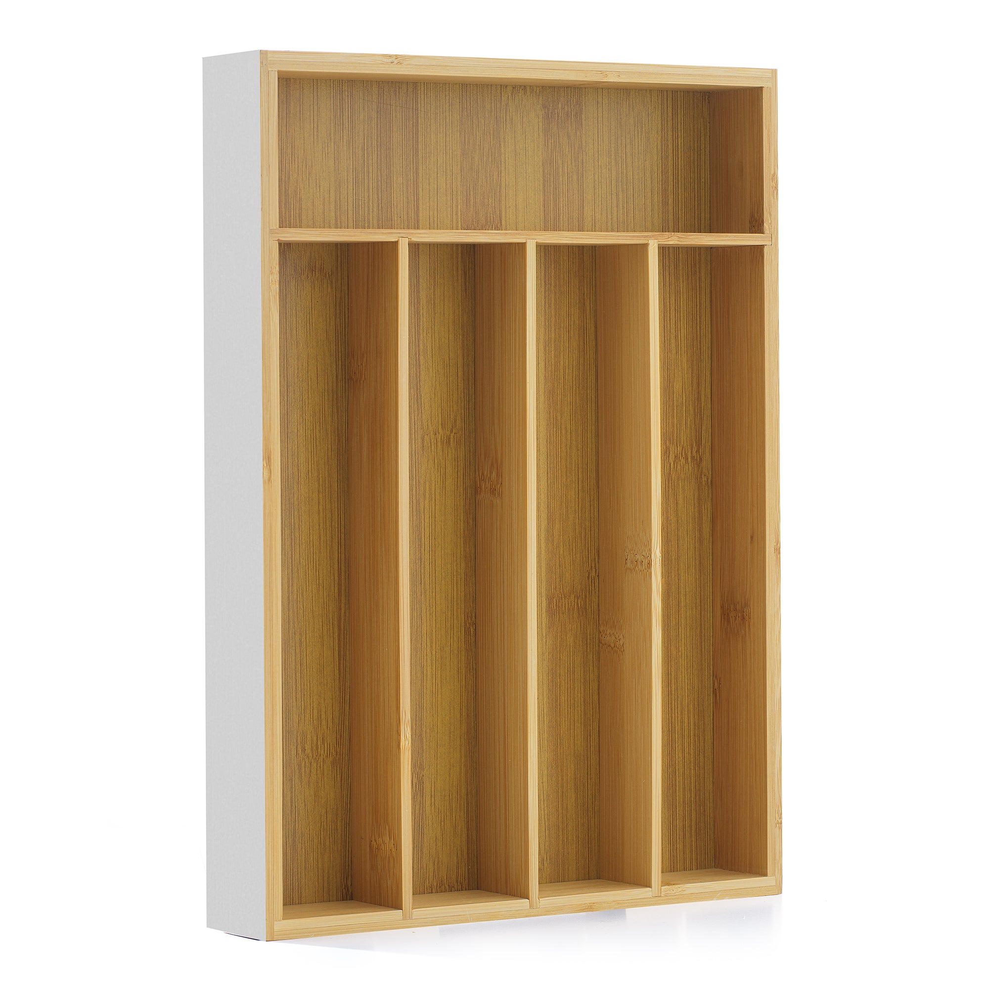 JoyJolt organisateur tiroir bambou 5 cases naturel