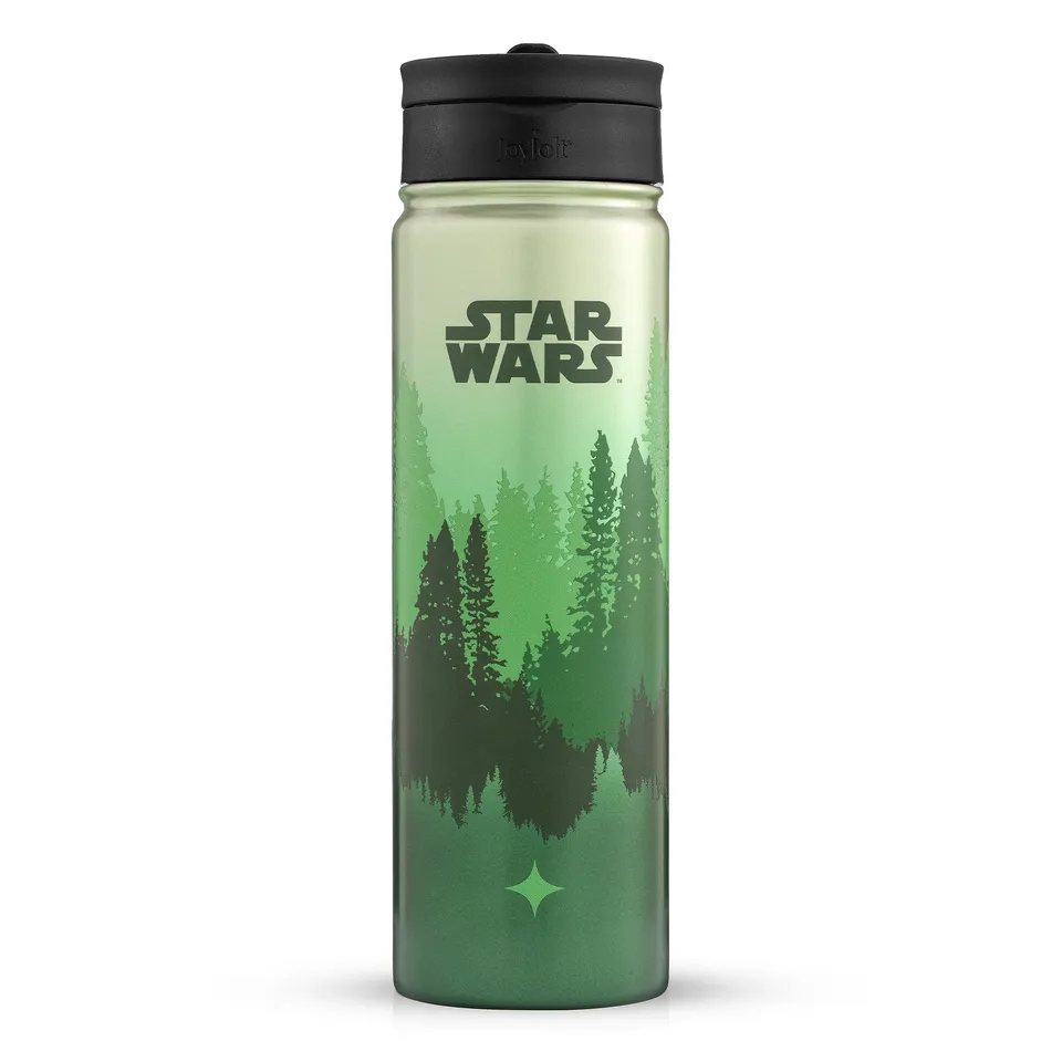 JoyJolt Star Wars Endor gourde isotherme inox 65 cl paille