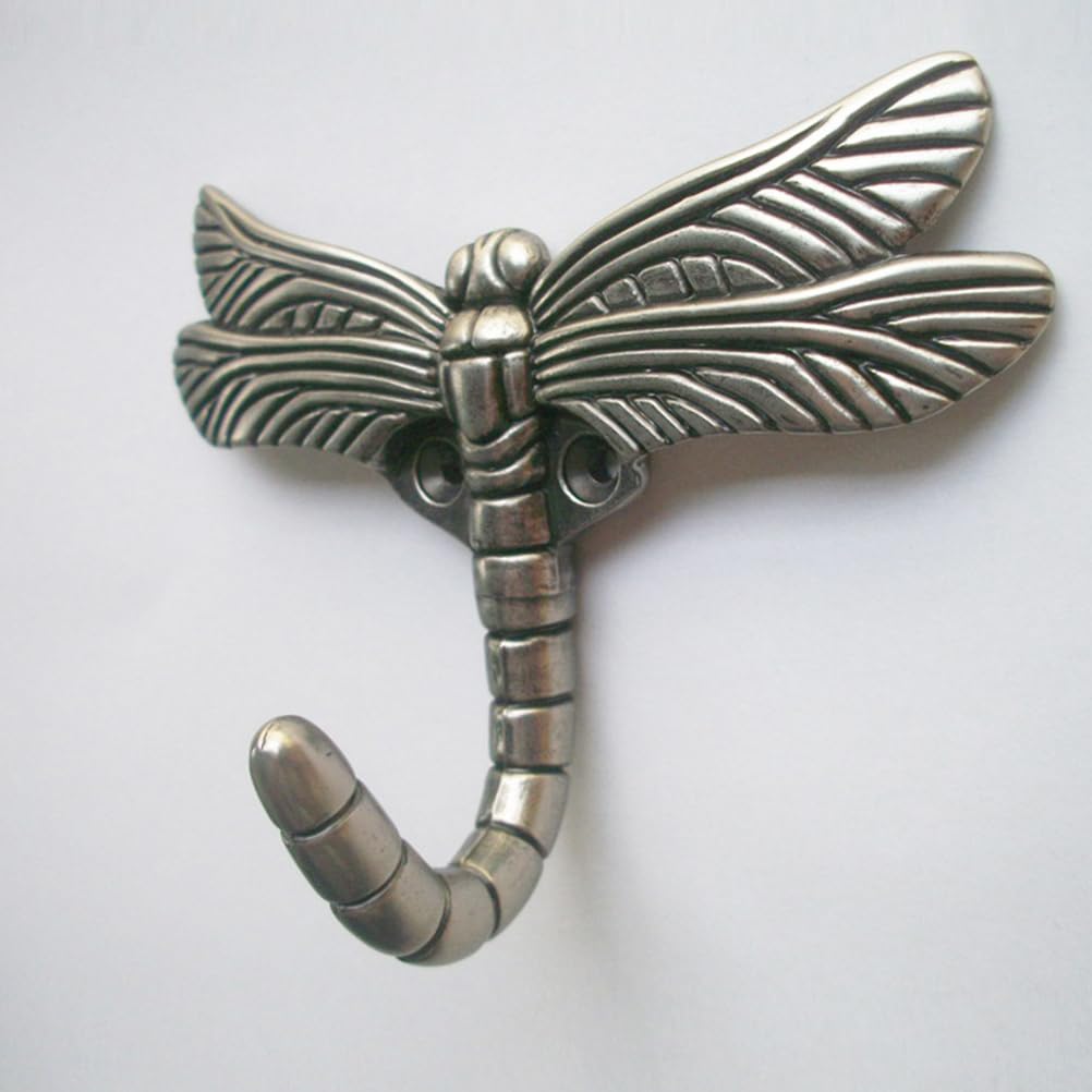 Alipis Patère Murale Libellule Métal Décorative