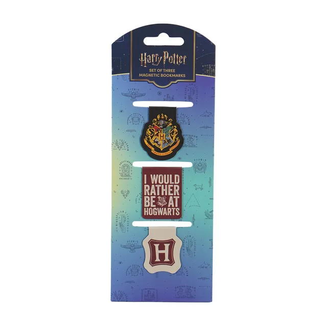 Harry Potter MARKHP18 marque-pages magnétiques lot de 3