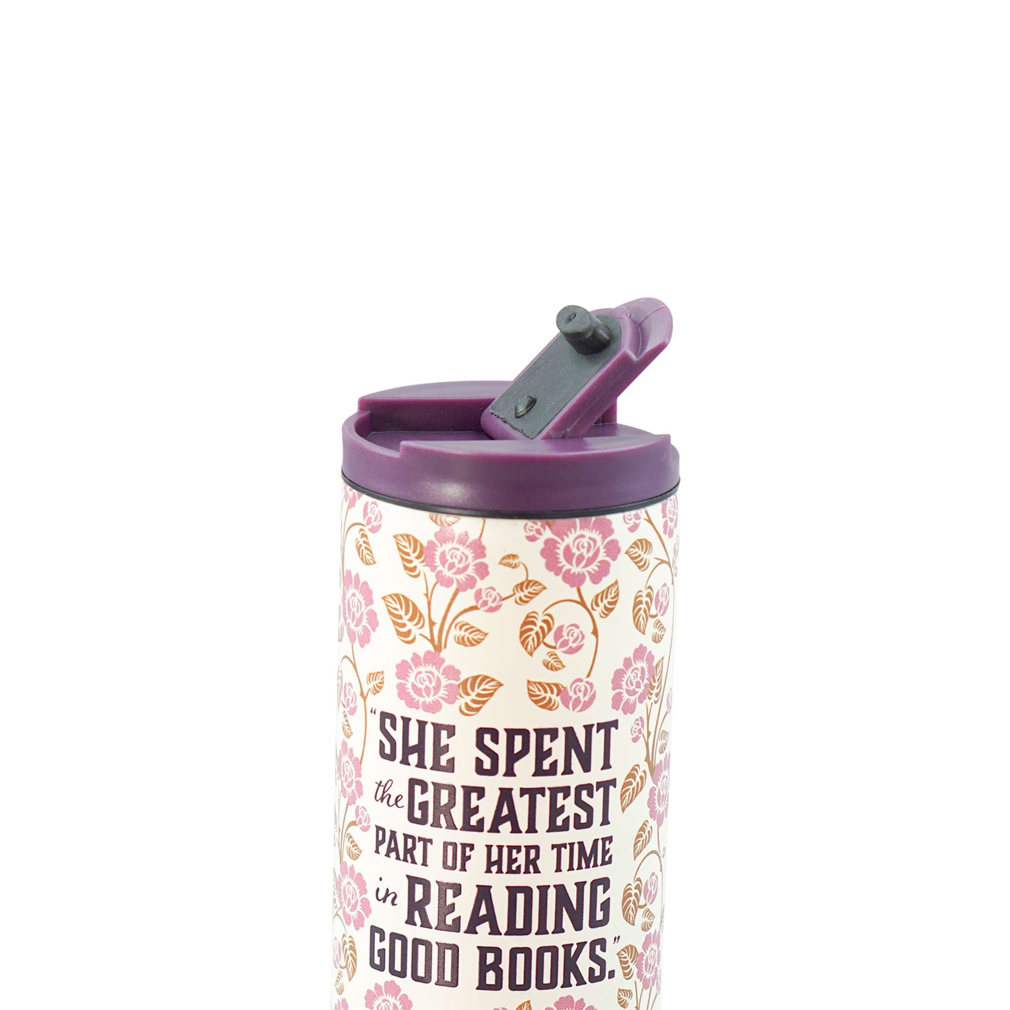 HMB Beauty & the Beast travel mug inox violet 35 cl
