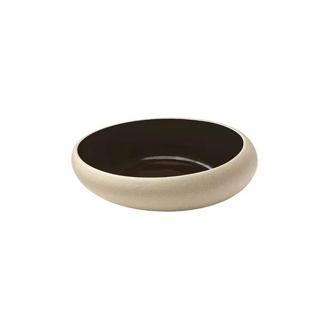 Artis Embrace Black assiette coupe creuse 17 cm