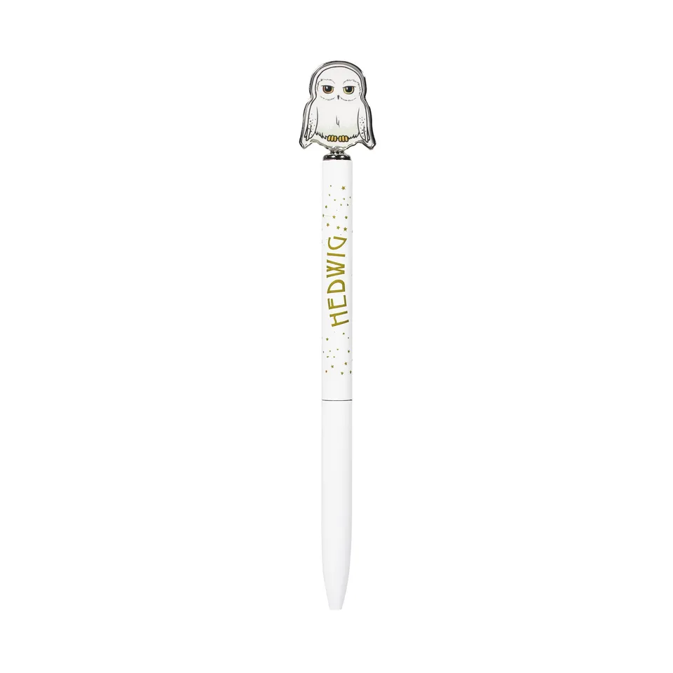 HMB Harry Potter Hedwig stylo métal 2D blanc