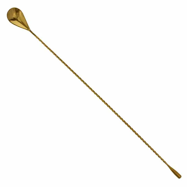 Artis Twisted Bar Spoon cuillère dorée 50 cm