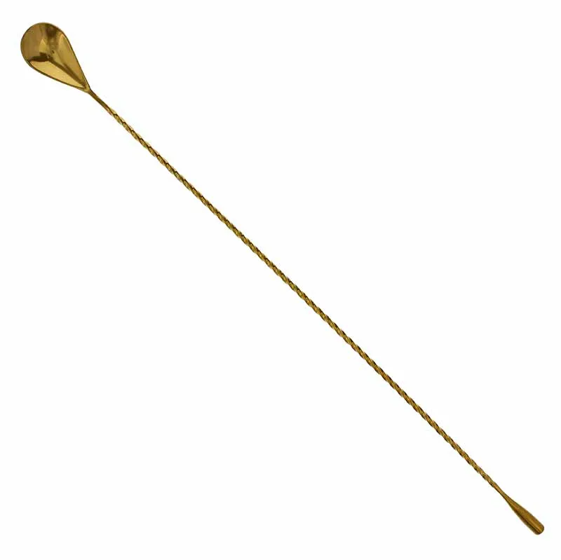 Artis Twisted Bar Spoon cuillère dorée 50 cm