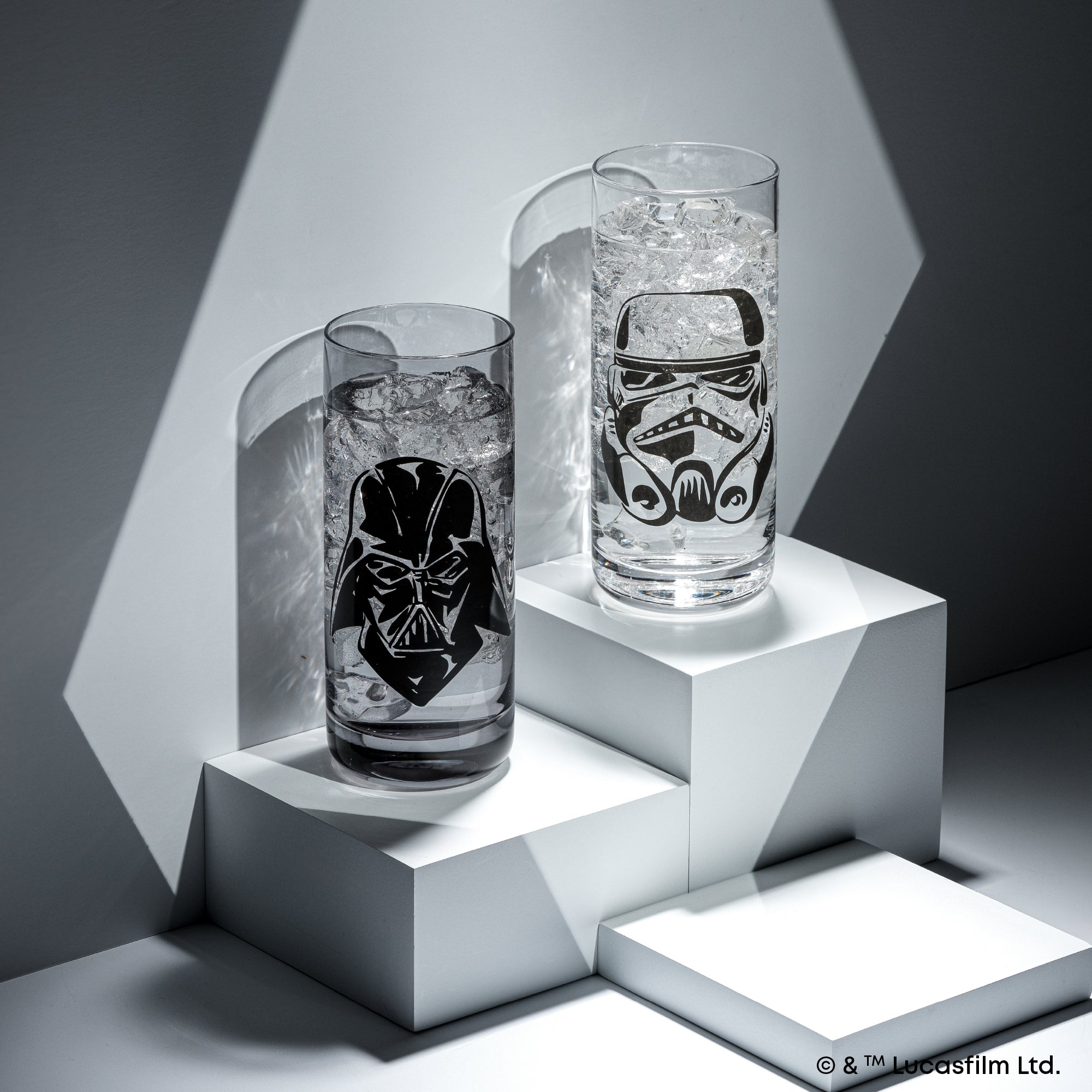 JoyJolt Star Wars Dark Side verres hauts lot de 2 38 cl