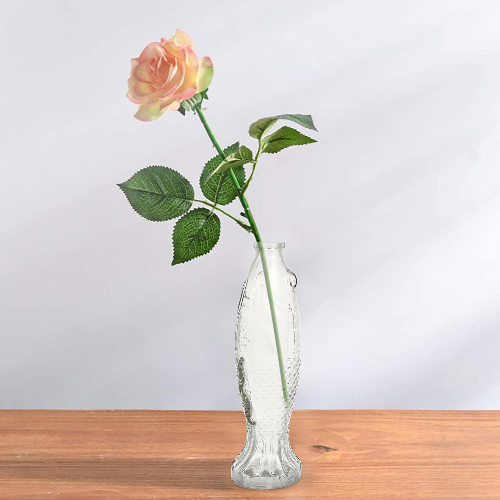 Alipis bouteille verre poisson bouchon liège 26 cm