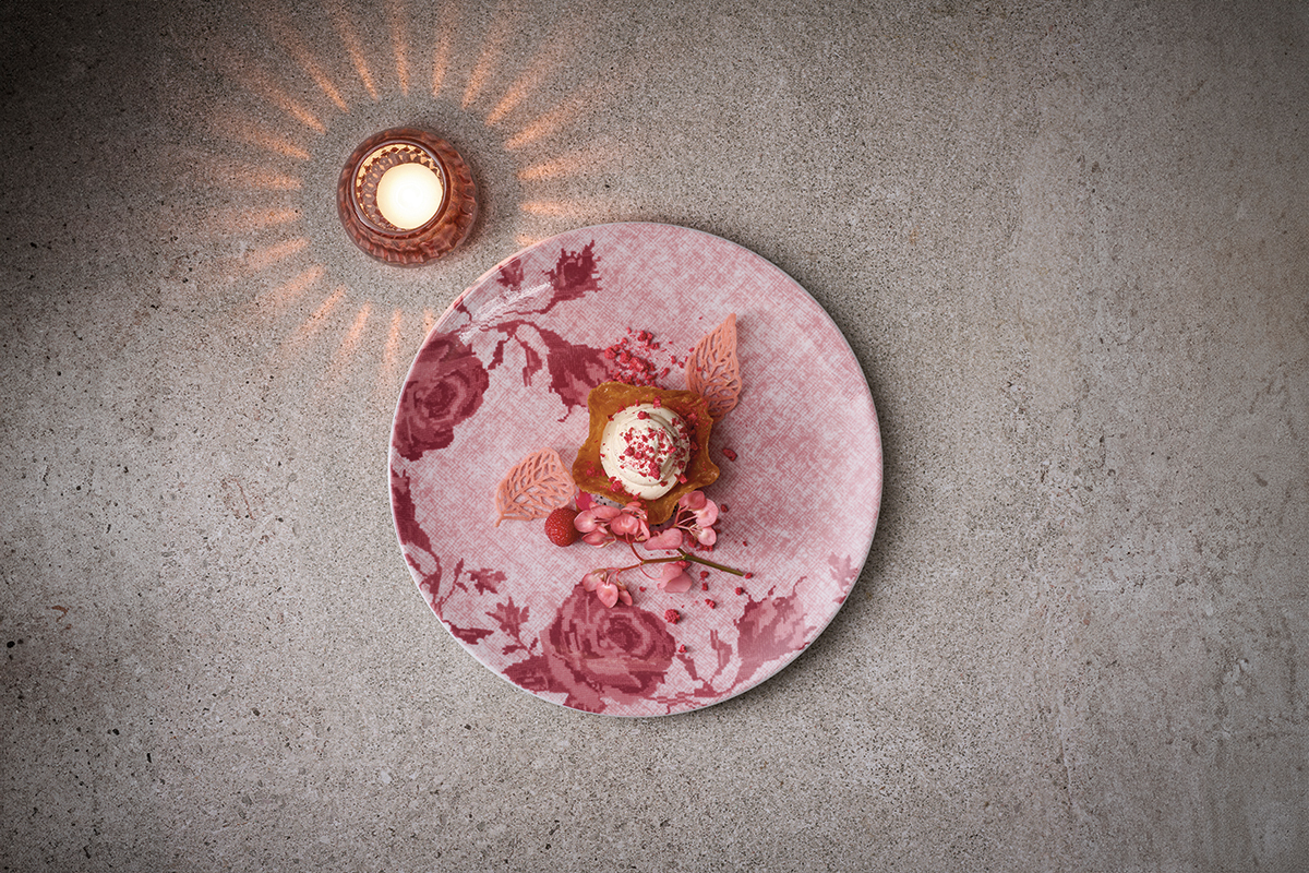 Artis Boho Coupe assiette rose 15 cm