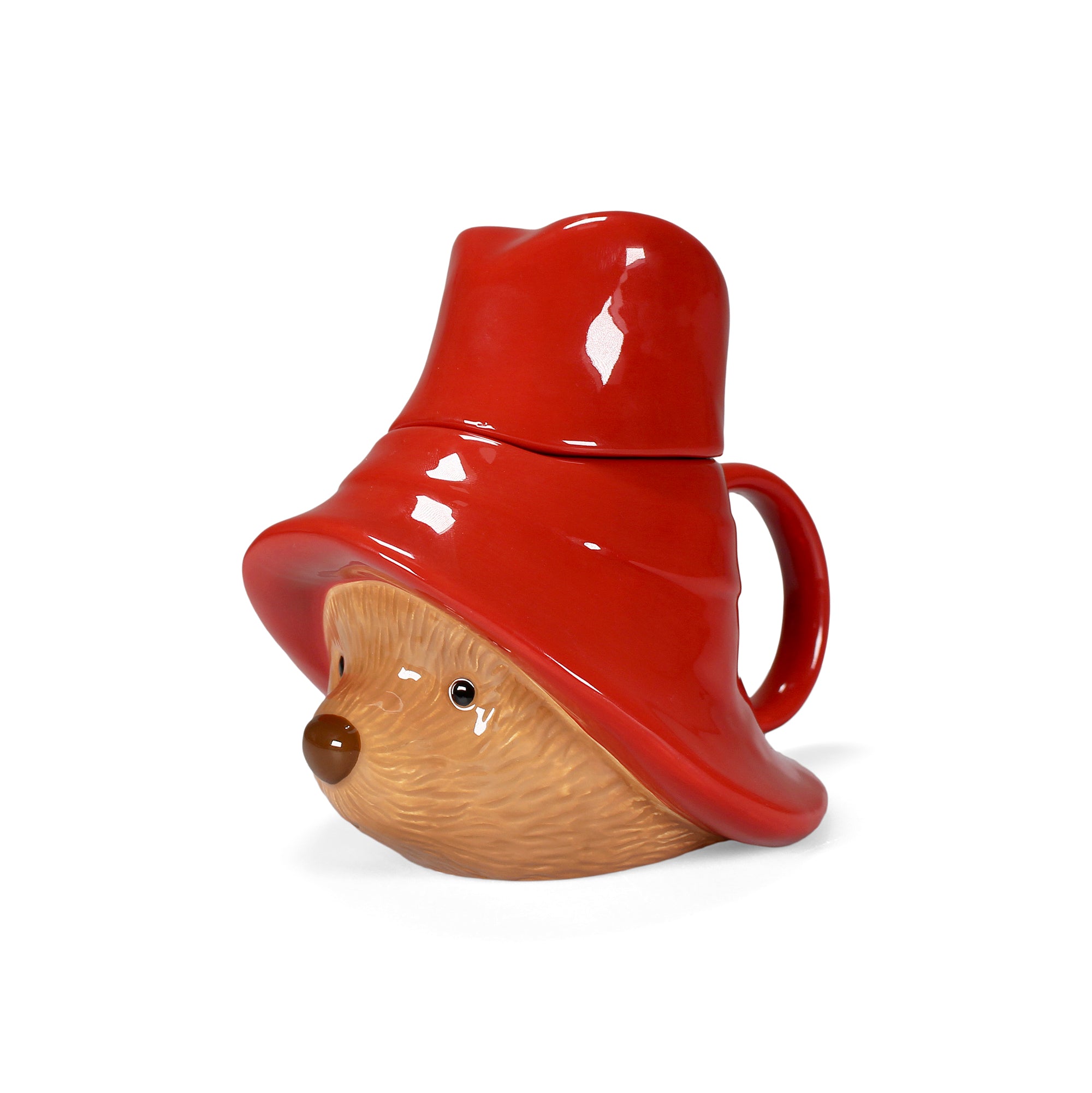 Paddington mug céramique rouge 30 cl avec couvercle