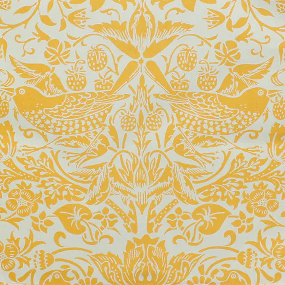William Morris Quince torchon coton recyclé jaune