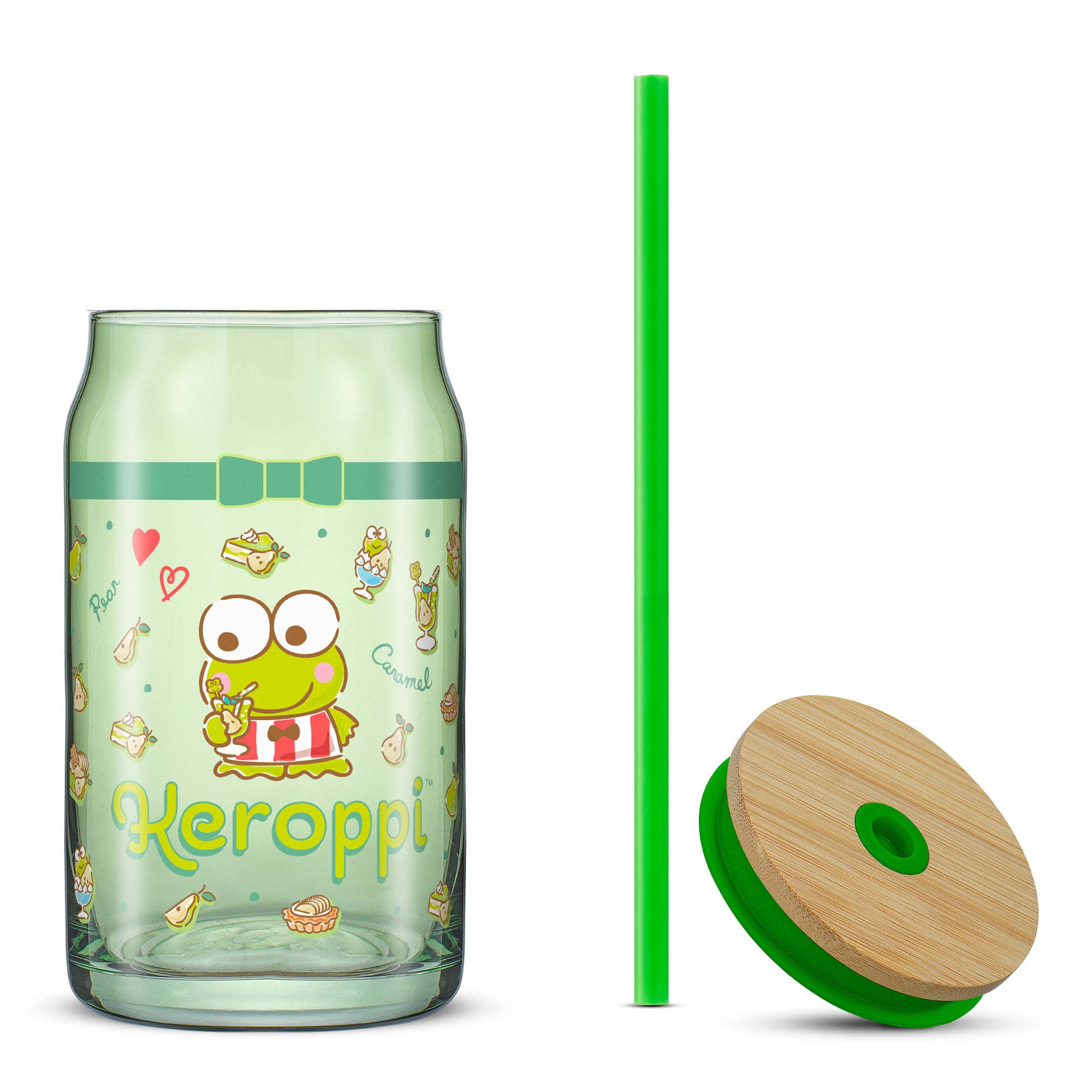 JoyJolt Hello Kitty Keroppi gobelet canette 47 cl paille