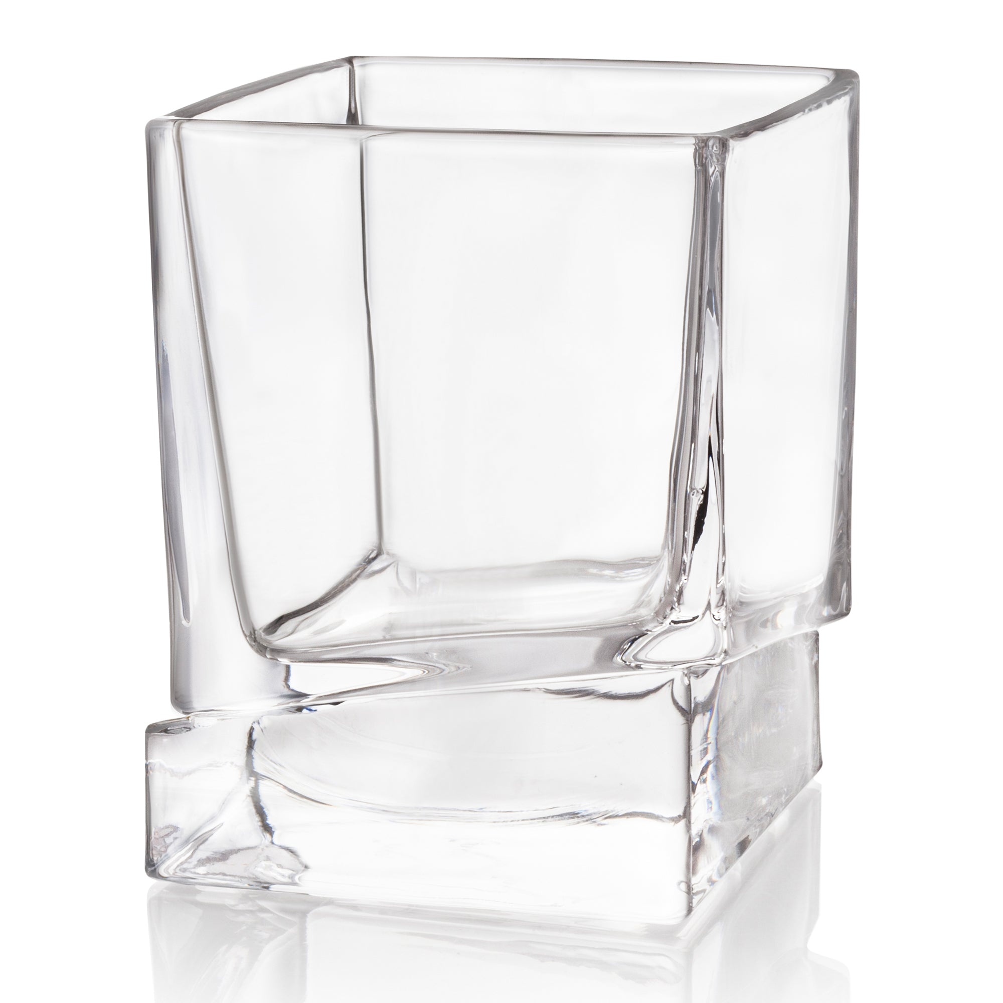 JoyJolt Carre verre whisky carré 30 cl lot 2