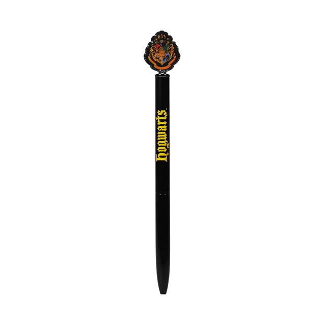 Harry Potter Hogwarts stylo métal noir Poudlard 2D