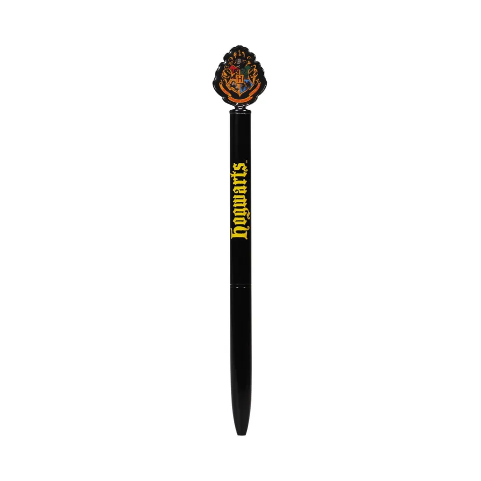Harry Potter Hogwarts stylo métal noir Poudlard 2D