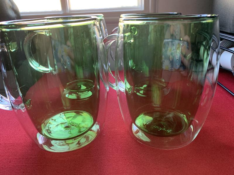JoyJolt Aroma mug double paroi isolant lot de 2 40 cl