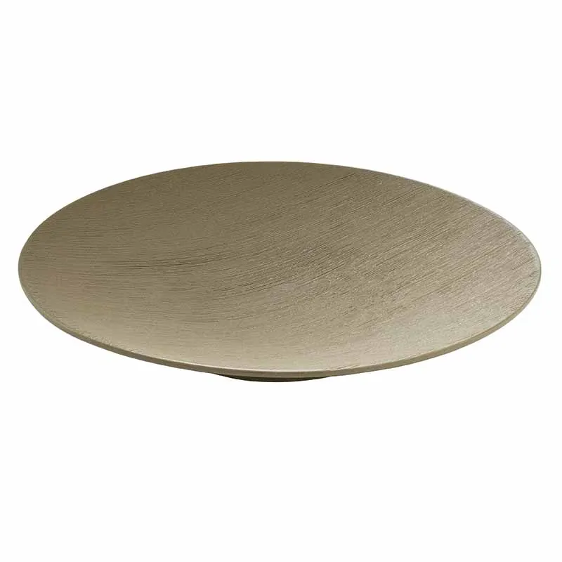 Artis Brush Cream Plate assiette 28 cm crème
