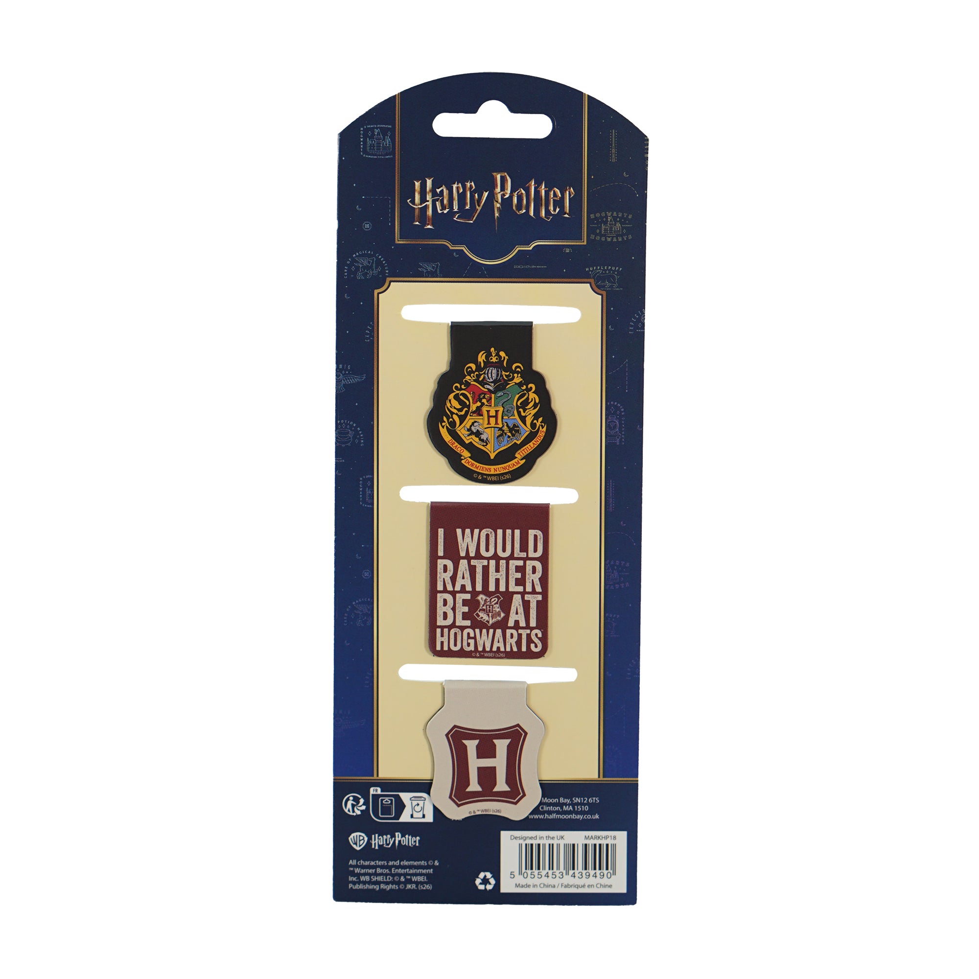 Harry Potter MARKHP18 marque-pages magnétiques lot de 3