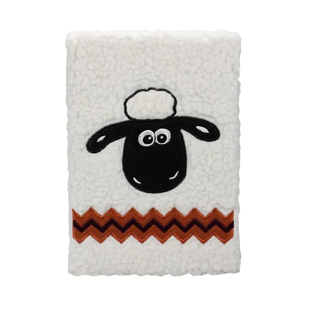 Wallace & Gromit Shaun carnet A5 peluche 96 feuilles