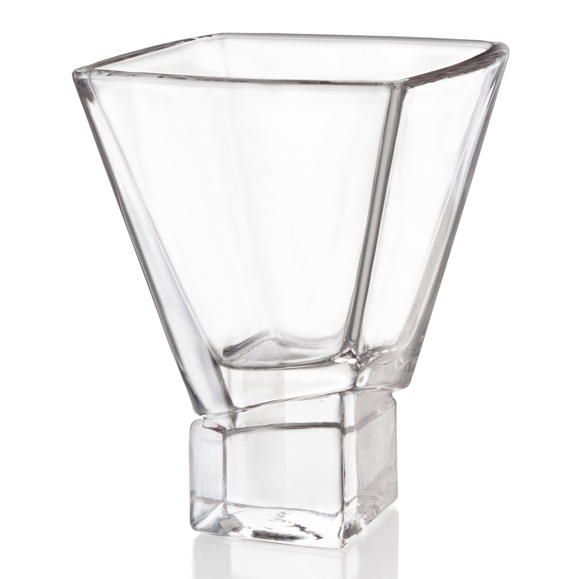 JoyJolt Carre verres à cocktail lot de 2 24 cl carrés
