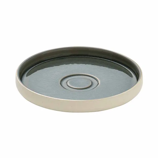 Artis Nara Grey Saucer soucoupe grise 15 cm