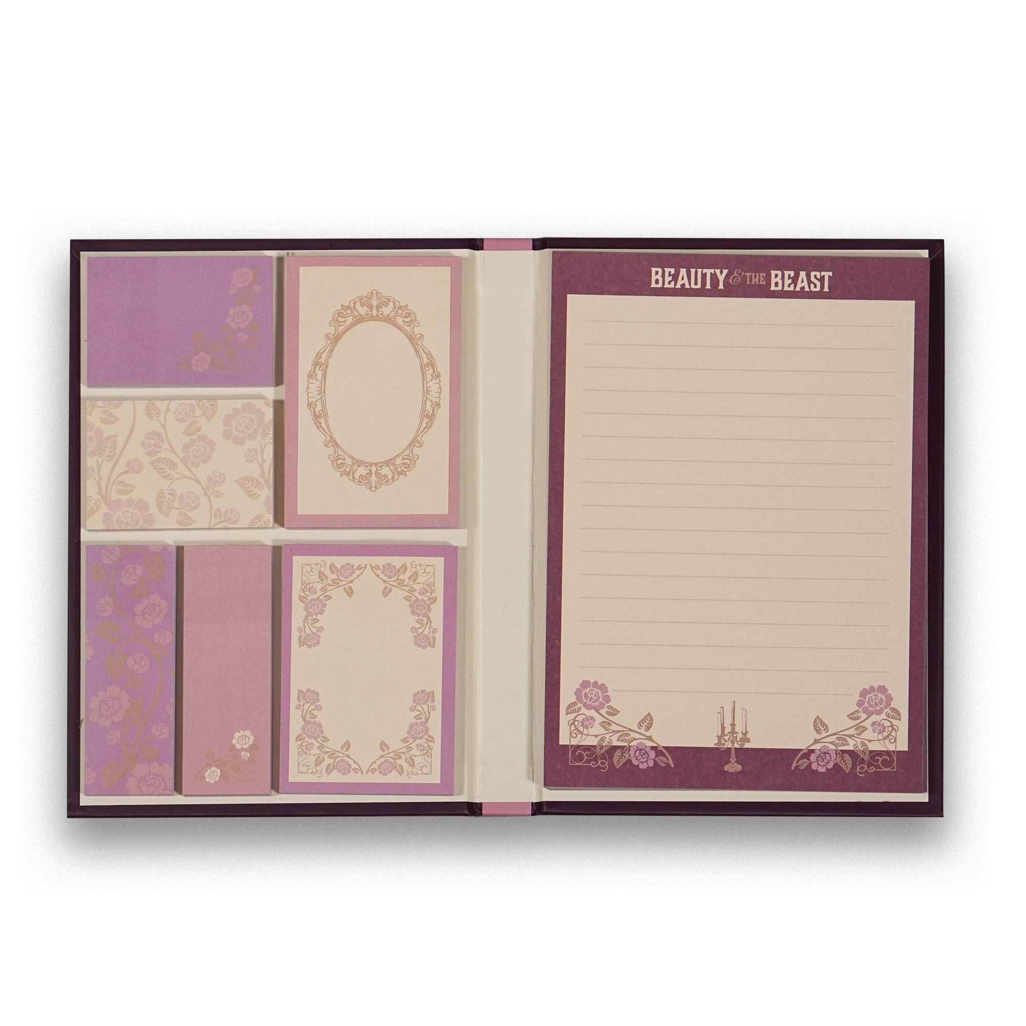 HMB Beauty and the Beast pense-bêtes autocollants floraux
