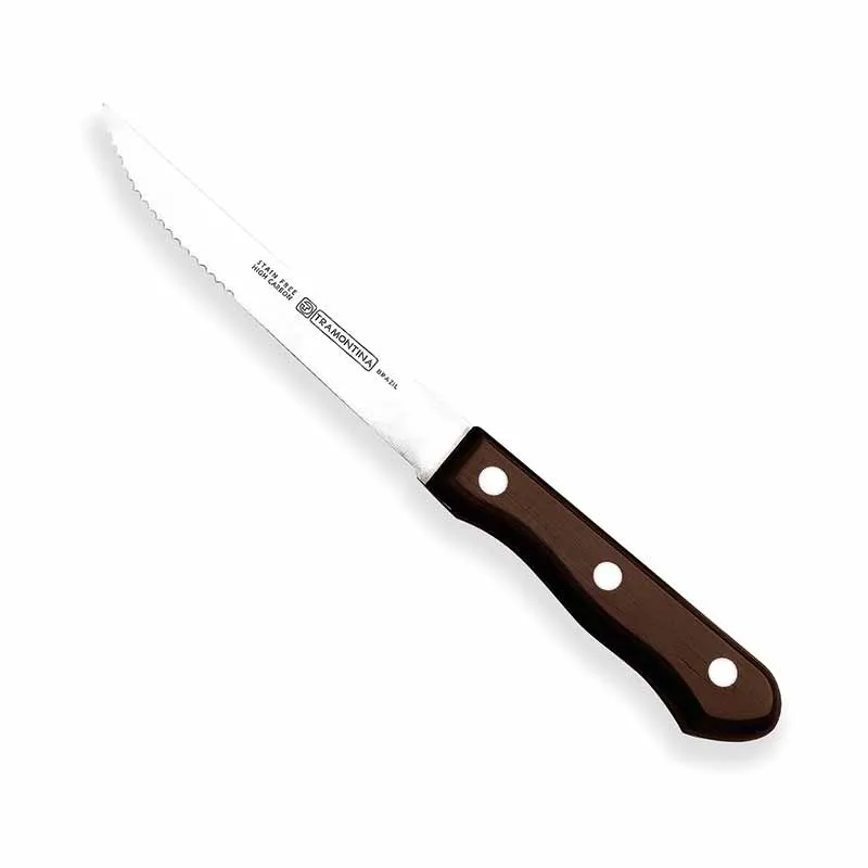 Artis Basic Polywood couteau steak manche marron