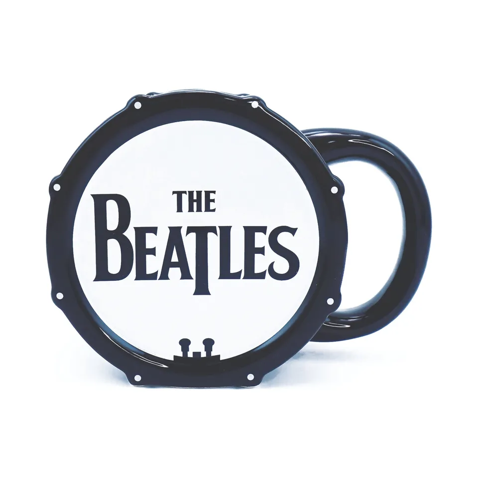 The Beatles Drum Logo mug 25 cl boîte cadeau blanc