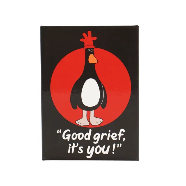 Wallace & Gromit Feathers magnet métal 9 cm