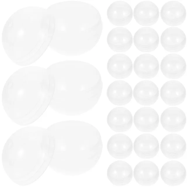 Alipis boules tombola transparentes 45mm lot 50
