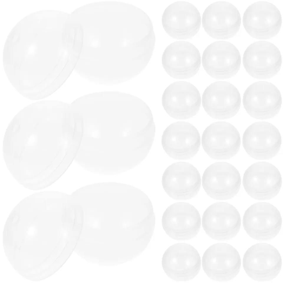 Alipis boules tombola transparentes 45mm lot 50