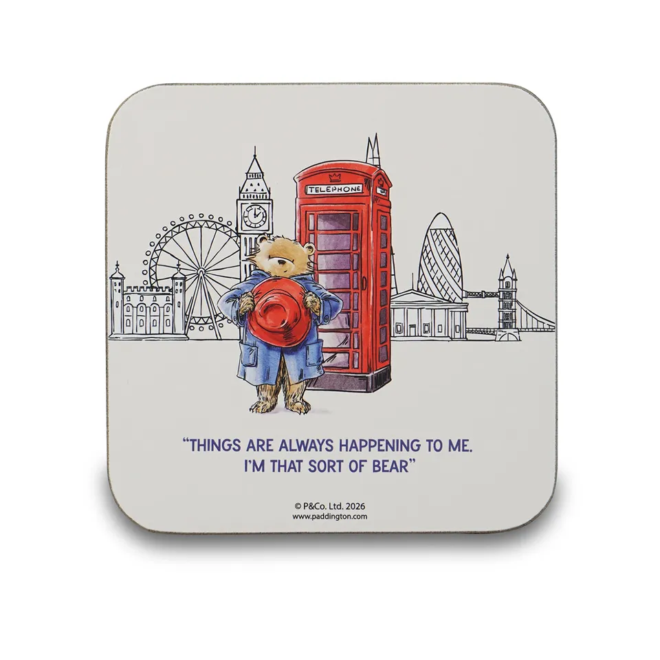 Paddington dessous de verre cabine téléphonique 10 cm