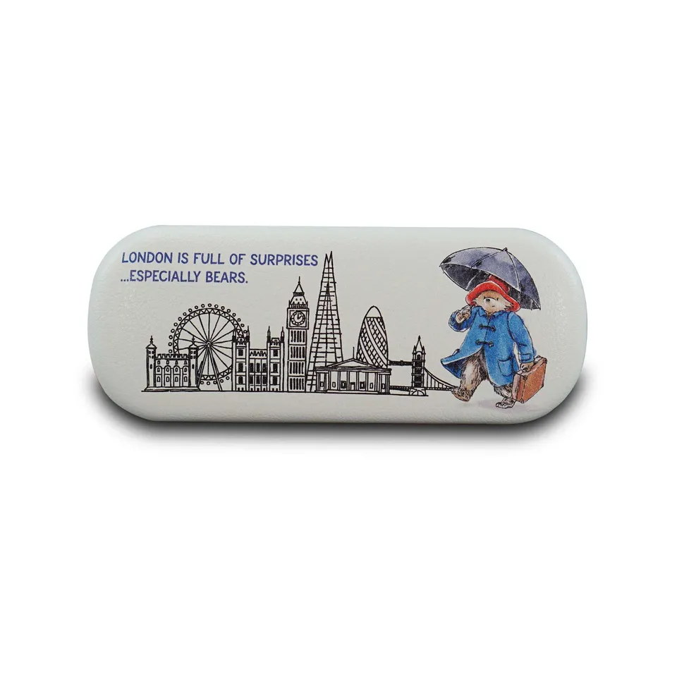 Paddington Bear Skyline étui lunettes rigide bleu